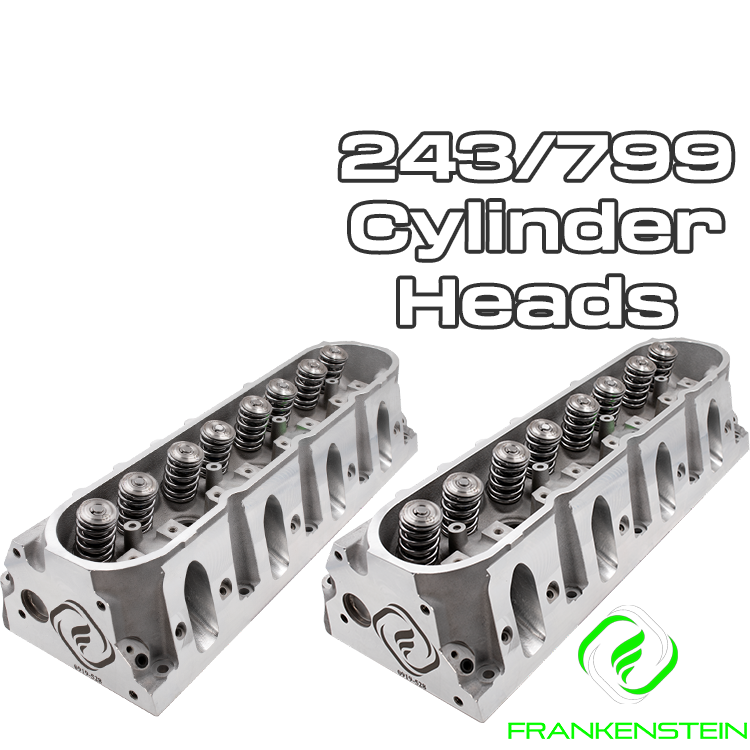 Boostline/FED CNC Ported 243/799 Cylinder Heads