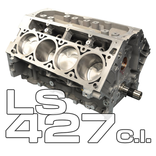 427 Sleeved Aluminum LS Short Block - Street/Strip Series