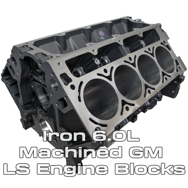 6.0L Iron LS Engine Block