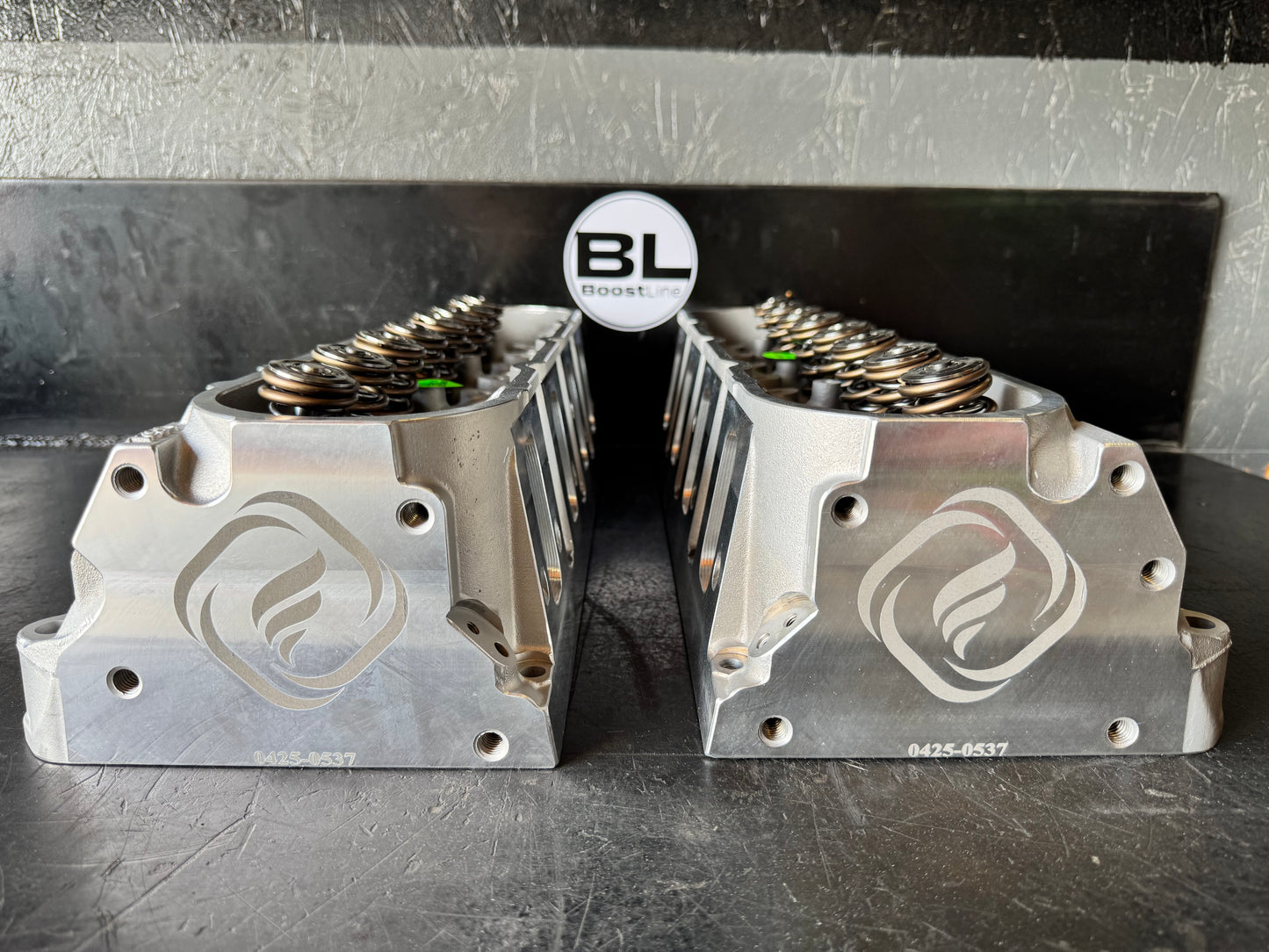 Boostline/FED CNC Ported Square Port Cylinder Heads