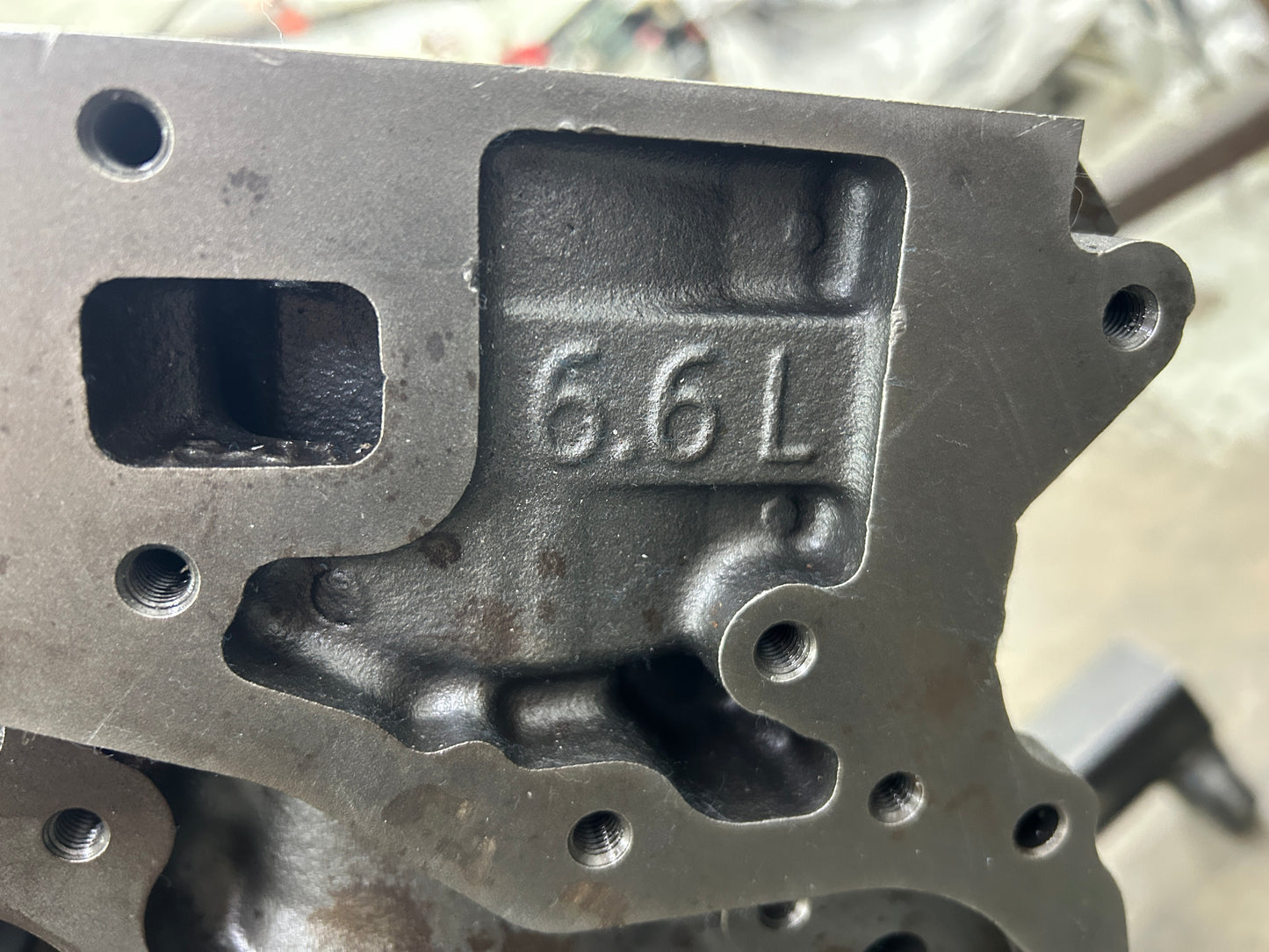 6.6L L8T Gen V LT Cast Iron Block, Fully Machined