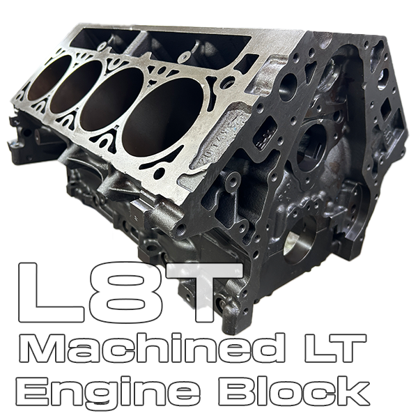 6.6L L8T Gen V LT Cast Iron Block, Fully Machined