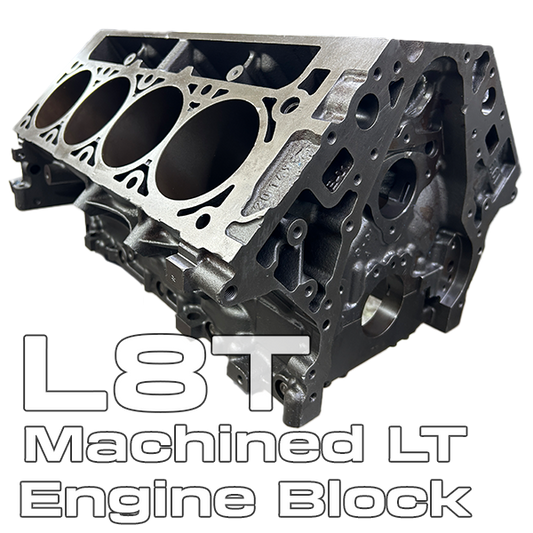 6.6L L8T Gen V LT Cast Iron Block, Fully Machined