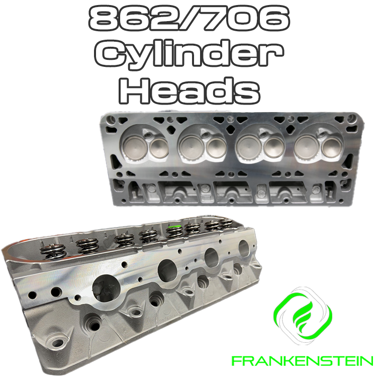 Boostline CNC Ported 862/706 Cylinder Heads