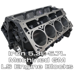 Lo5 Engine Block 5.3-5.7L Iron LS Engine Block – Boostline Performance