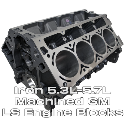 5.3-5.7L Iron LS Engine Block