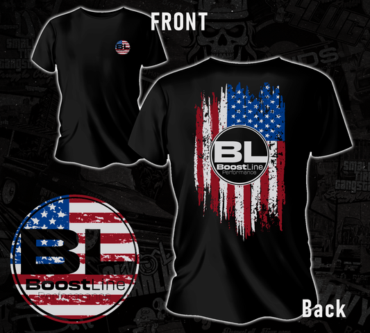 Boostline USA Flag Logo Shirt