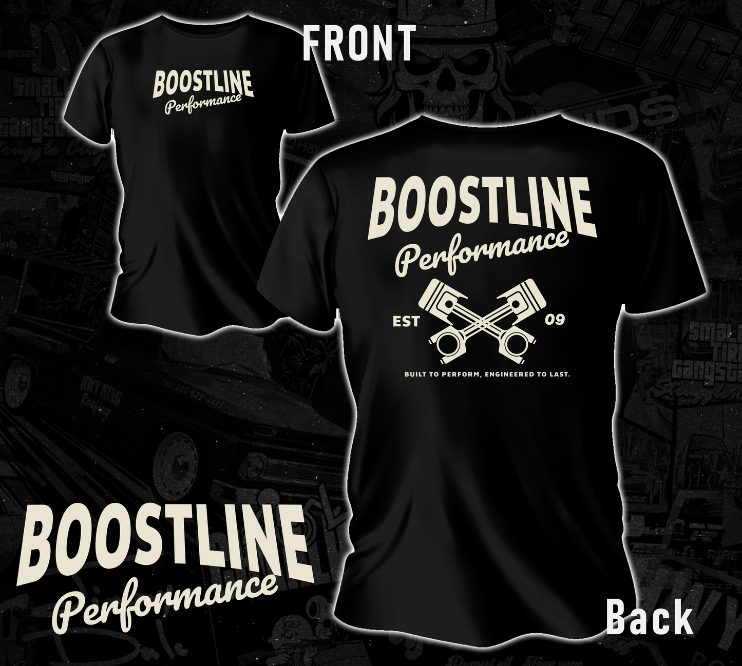 Boostline Retro T-Shirt