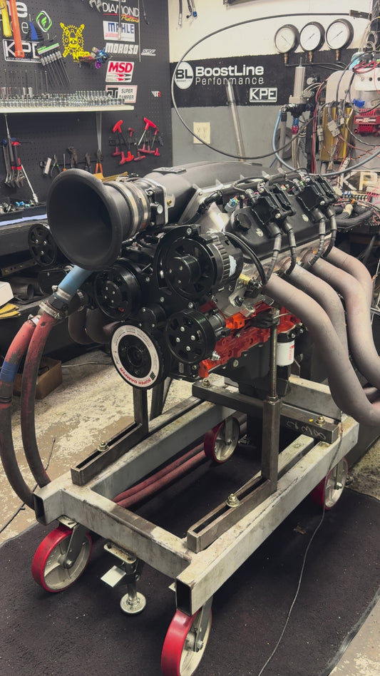 427 Sleeved Aluminum LS Long Block - Street/Strip Series